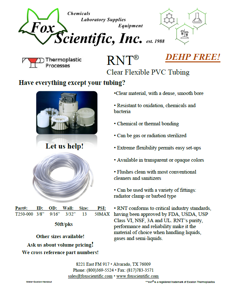 Excelon RNT Tubing